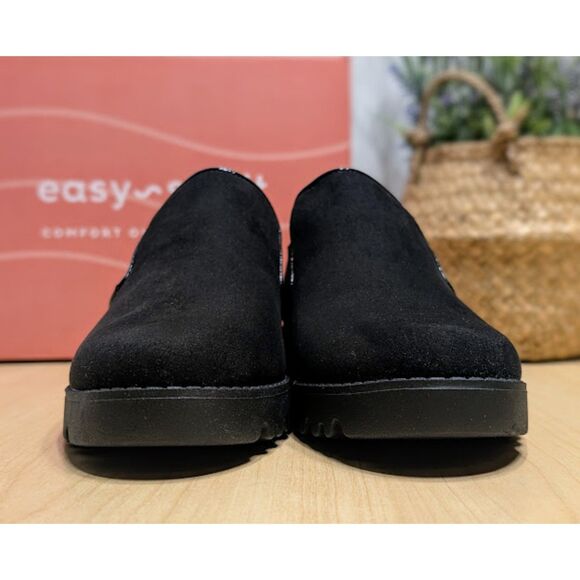 Easy Spirit Halsey Black Closed Toe Slip-On Casual Loafers Women's Size 7.5 NIB - Picture 6 of 14